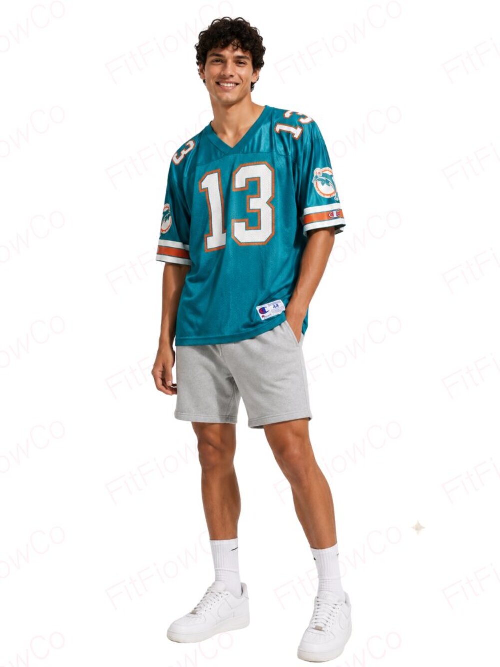 Vintage Champion Dan Marino Miami Dolphins #13 Jersey USA Size 44